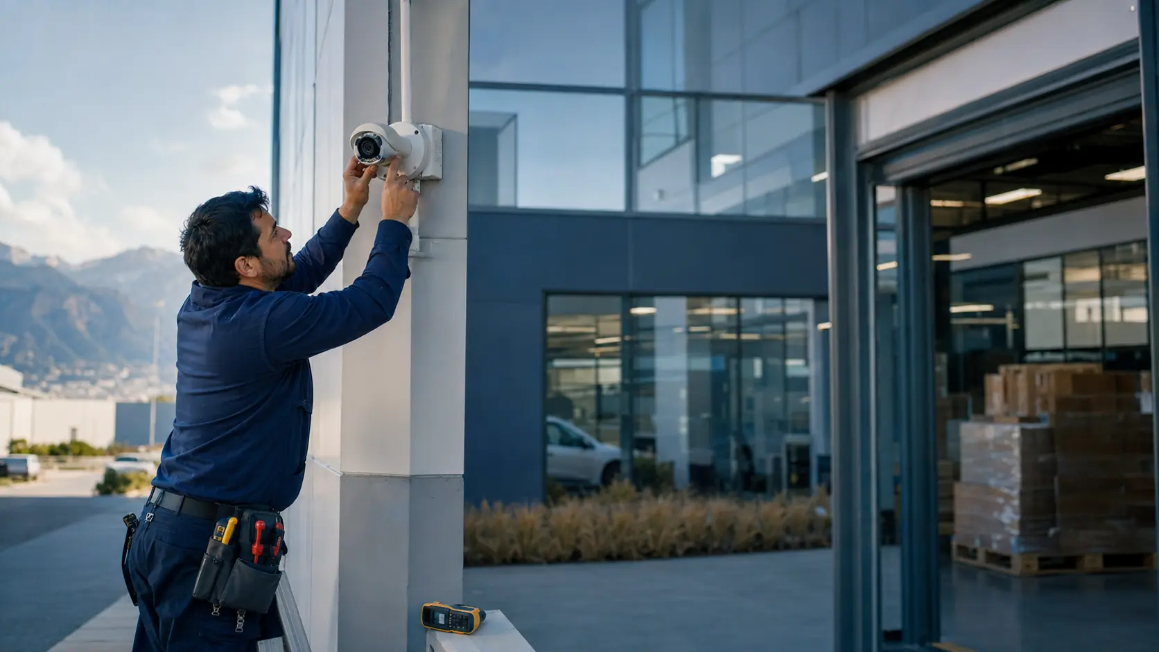 Instalación profesional de cámaras de seguridad CCTV en Chile